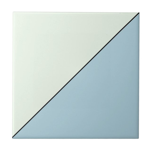 Modernes Abstraktes geometrisches Dreieck Fliese (Vorderseite)