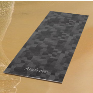 Modernes Abstraktes geometrisches Yoga Mat Yogamatte
