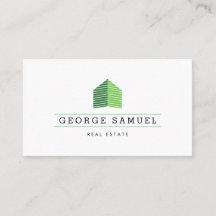 Modernes abstraktes Home-Logo Realtor QR-Code Weiß