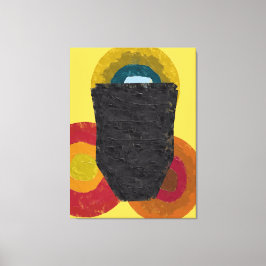 Modernes abstraktes Identitätskonzept Leinwanddruck