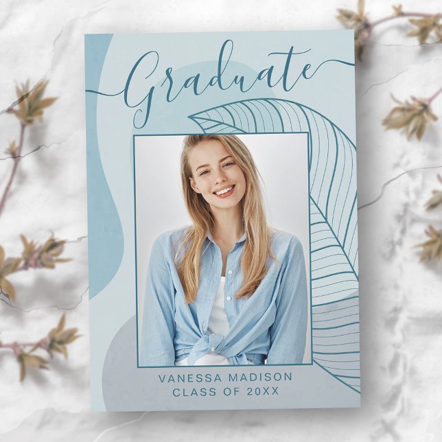 Modernes Abstraktes Kalligrafie-Script-Foto Ankündigung (Von Creator hochgeladen)