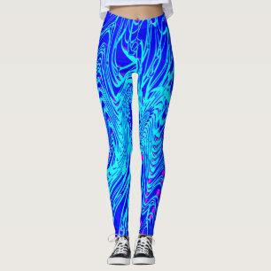 Modernes Abstraktes Kunstgemälde Leggings