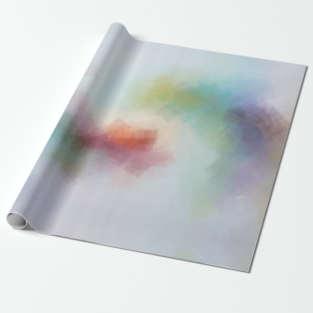 Modernes Abstraktes Kunstwerk Elegantes Design Geschenkpapier (Ungerollt)
