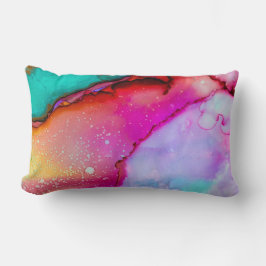 Modernes Abstraktes Marmordesign Lendenkissen