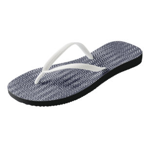 Modernes Abstraktes Moiré-Effektmuster Cool einzig Flip Flops