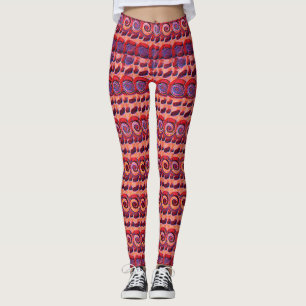 Modernes abstraktes Muster 1188 - Leggings
