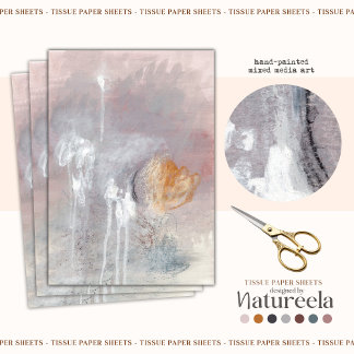 Modernes, Abstraktes Muster-Dekopapier Seidenpapier