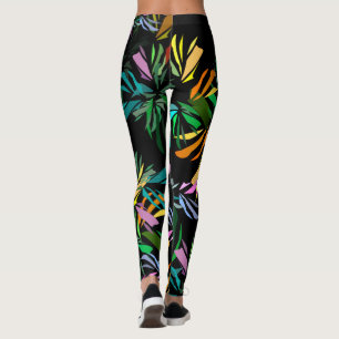 Modernes Abstraktes Muster Leggings