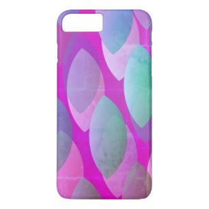 Modernes abstraktes Muster Magenta Lila Pink Tür Case-Mate iPhone Hülle