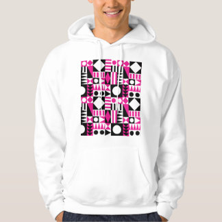 Modernes abstraktes Muster Mitte des Jahrhunderts. Hoodie