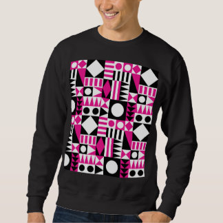 Modernes abstraktes Muster Mitte des Jahrhunderts. Sweatshirt