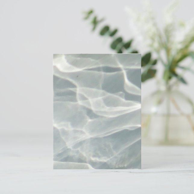 Modernes, abstraktes Muster Postkarte (Stehend Vorderseite)