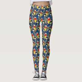 Modernes abstraktes Musterdesign 1197 - Leggings