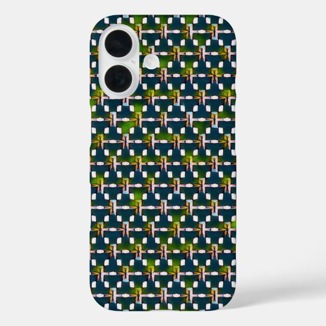 Modernes abstraktes Musterdesign 1227 - iPhone Cas Case-Mate iPhone Hülle (Rückseite)