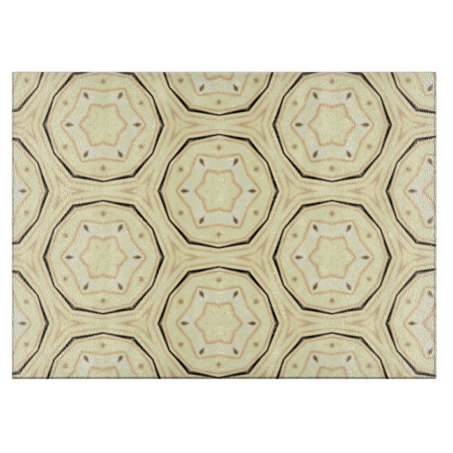 Modernes Abstraktes Obst Schneidebrett (Vorderseite)