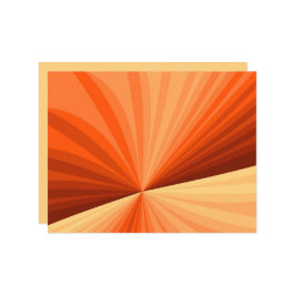 Modernes Abstraktes Orange Red Vanilla Graphic Fra