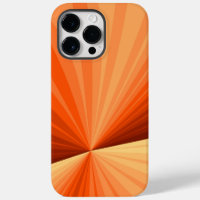 Modernes Abstraktes Orange Red Vanilla Graphic Fra