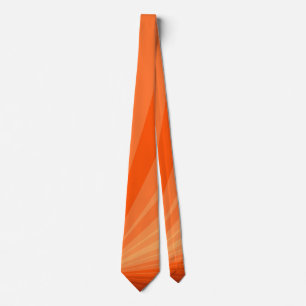Modernes Abstraktes Orange Red Vanilla Graphic Fra Krawatte