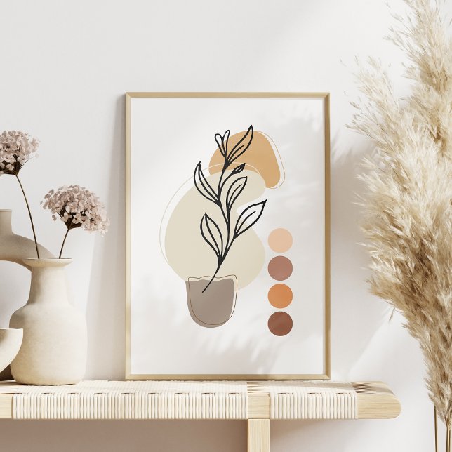 Modernes Abstraktes Poster, zeitgenössisch, elegan Poster (Von Creator hochgeladen)