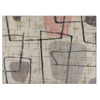 Modernes Abstraktes Schneidebrett aus dem Mittelal