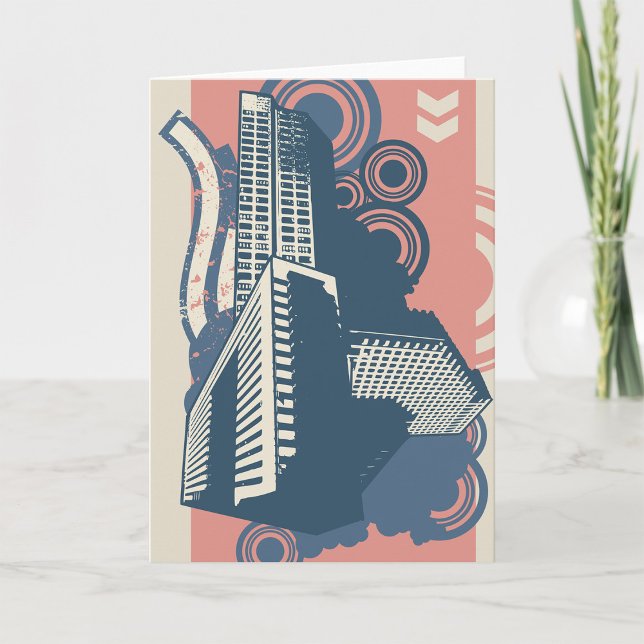 Modernes Abstraktes Stadtbild Karte (Von Creator hochgeladen)