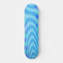 Modernes Abstraktes Wasser Sommer Psychedelic Trip Skateboard