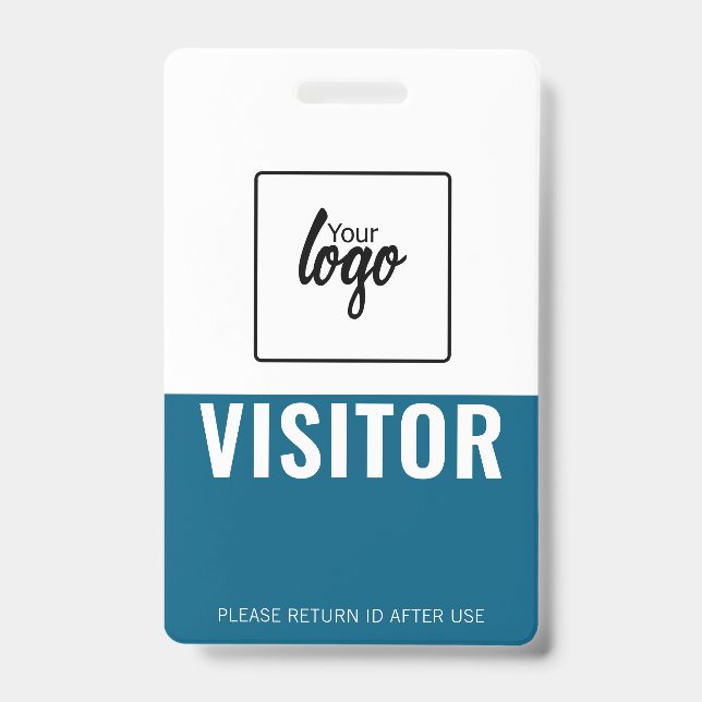 Modernes Abzeichen für benutzerdefinierte ID-Logos Ausweis (Vorderseite)