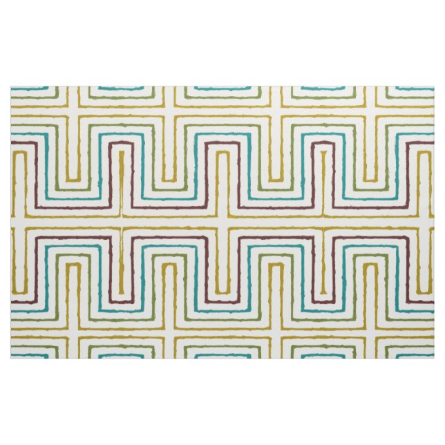 Modernes afrikanisches Musterdesign Stoff (Yard (91,4 cm))