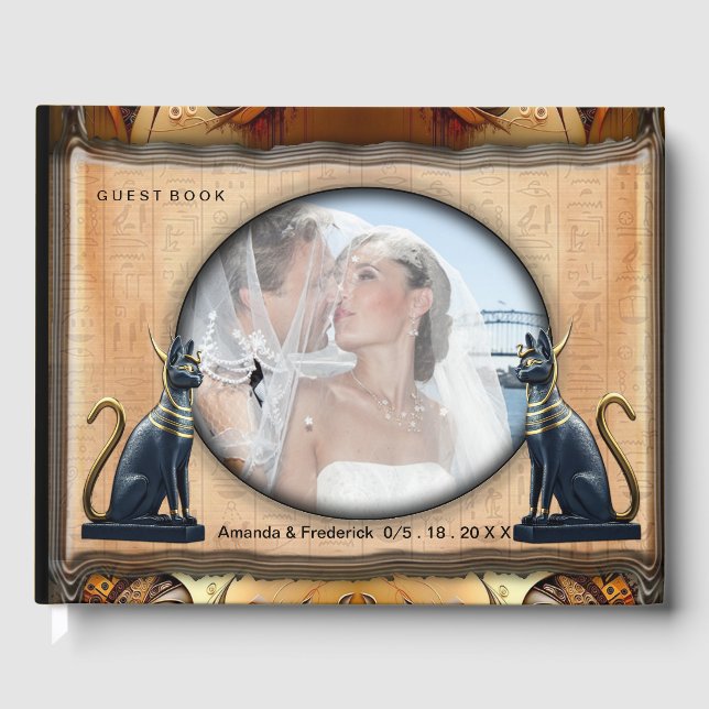 Modernes ägyptisches, islamisches, arabisches und  gästebuch (Vorderseite)