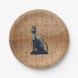 Modernes ägyptisches, islamisches, arabisches und pappteller