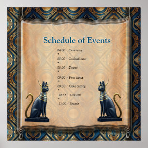 Modernes ägyptisches, islamisches, arabisches und  poster