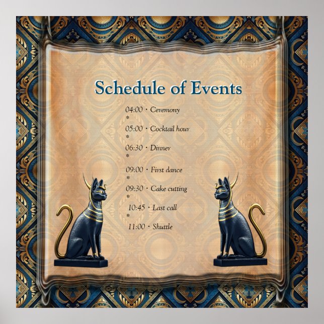 Modernes ägyptisches, islamisches, arabisches und  poster (Vorne)