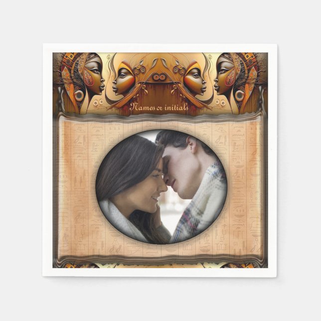 Modernes ägyptisches, islamisches, arabisches und  serviette (Vorderseite)