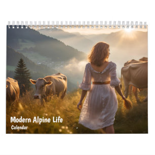 Modernes Alpenleben – Kalender