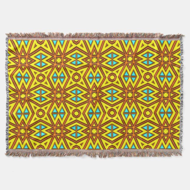 Modernes amerikanisches 31 Throw-Blanket Decke (Vorderseite)