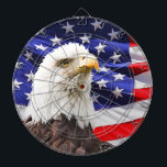 Modernes amerikanisches Party Dartscheibe<br><div class="desc">Stärken Sie sich mit dem Modern American Flag Family Party Dart Board, einem Muss für jede Ansammlung von Freunden oder Familienmitgliedern. Jedes Detail der amerikanischen Fahne ist mit einem lebendigen, modernen Design ausgestattet und wird akribisch repräsentiert, was das Ambiente Ihres Party auf die nächste Stufe erhöht. Perfekt dimensioniert und dauerhaft...</div>