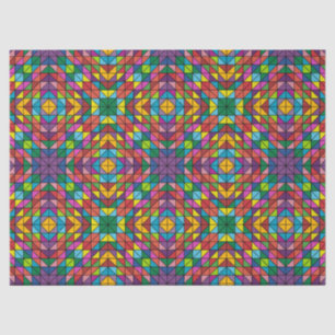 modernes Amischen Quadrat-Papierpapier Seidenpapier