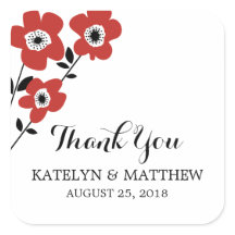 Modernes Anemon | Hochzeit