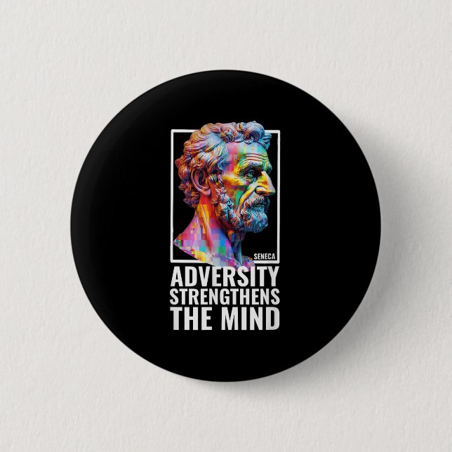 Modernes Angebot an philosophischer Philosophie Ad Button (Vorderseite)