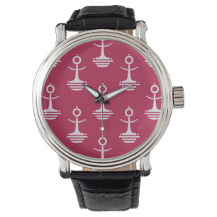 Modernes Anker-Muster Armbanduhr