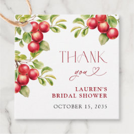 Modernes Appley immer nach Apple Dusche Vielen Dan Geschenkanhänger