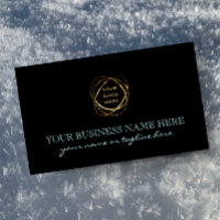 Modernes Aqua für das Logo "Black Business"