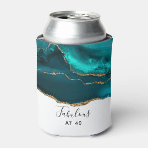 Modernes Aquamarines Agate Fabulous mit 40 Dosenkühler