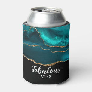 Modernes Aquamarines Agate Fabulous mit 40 Dosenkühler
