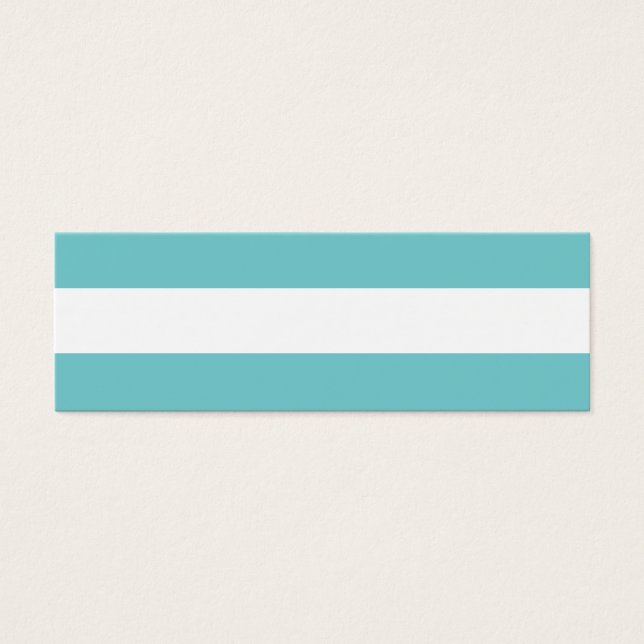 Modernes Aquamarines Muster (Vorderseite)