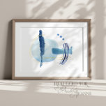 Modernes Aquarell Abstrakt Modernes Navy Blau Foliendrucke<br><div class="desc">Moderne Aquarellmalerei mit echten Goldfolienakzenten wurde von Audrey Jeanne Roberts,  einem international anerkannten Künstler und Designer,  gemalt. Es gibt vier Bilder,  die sich in dieser Sammlung koordinieren. Urheberrecht.</div>