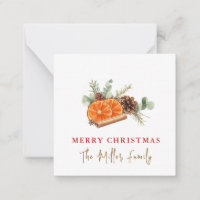 Modernes Aquarell Weihnachten