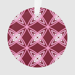 Modernes Atomdruckverfahren Mitte des Jahrhunderts Ornament