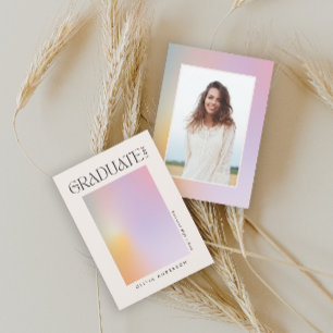 Modernes Aura pink farbenfrohe Typografie Foto mäd