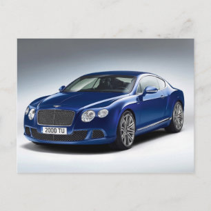 Modernes Auto 15 Postkarte